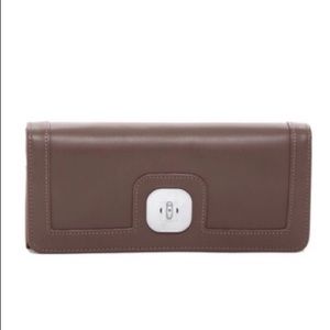 Longchamp Gatsby Leather Foldover Wallet *NWOT*